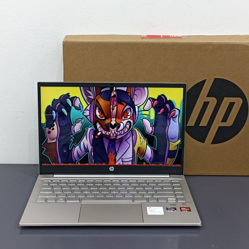 LAPTOP HP PAVILION 14-EC0007AU AMD RYZEN 3 5300U 8GB SSD 512GB LIKENEW