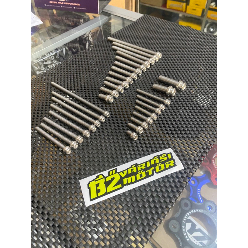 BAUT M6 / 10an STAINLESS BUBUT CUSTOM ALL UKURAN
