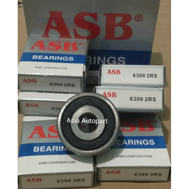 Bearing 6300 2RS ASB Laher Roda Depan Yamaha Mio Soul Mio J Mio3