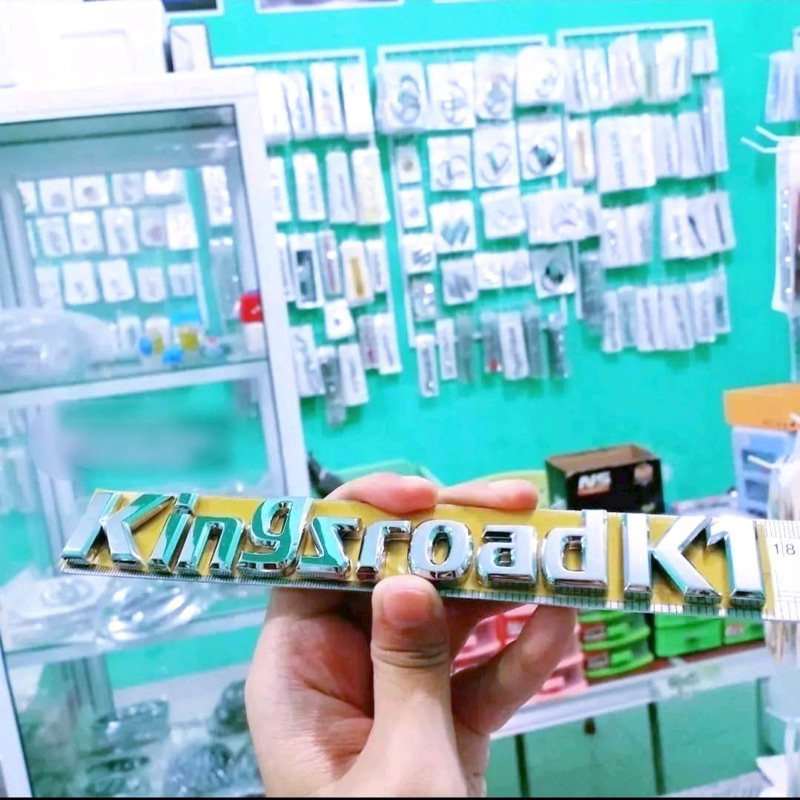 Emblem logo SPIRIT S1 KINGSROAD K1 nissan terrano ukuran original bagasi