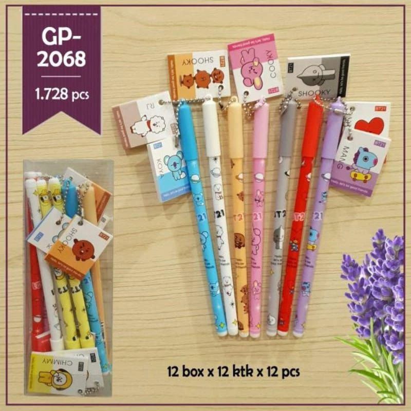 

PULPEN GEL KARAKTER GANTUNGAN / PULPEN KARAKTER MURAH