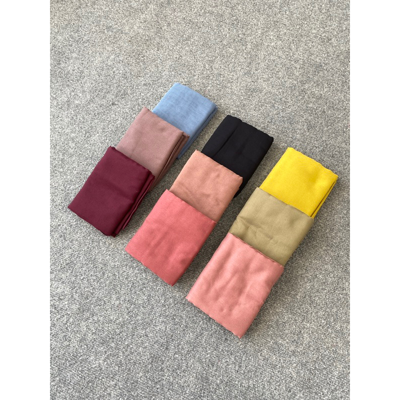 NAYANA VOAL SQUARE HIJAB / jilbab segiempat bahan sahara voal