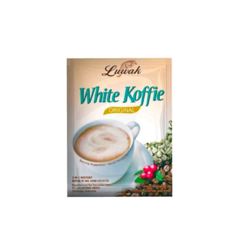 

Whitecoffe isi 10 sachet/Whitecoffe/Whitecoffe 1 renceng/Whitecoffe