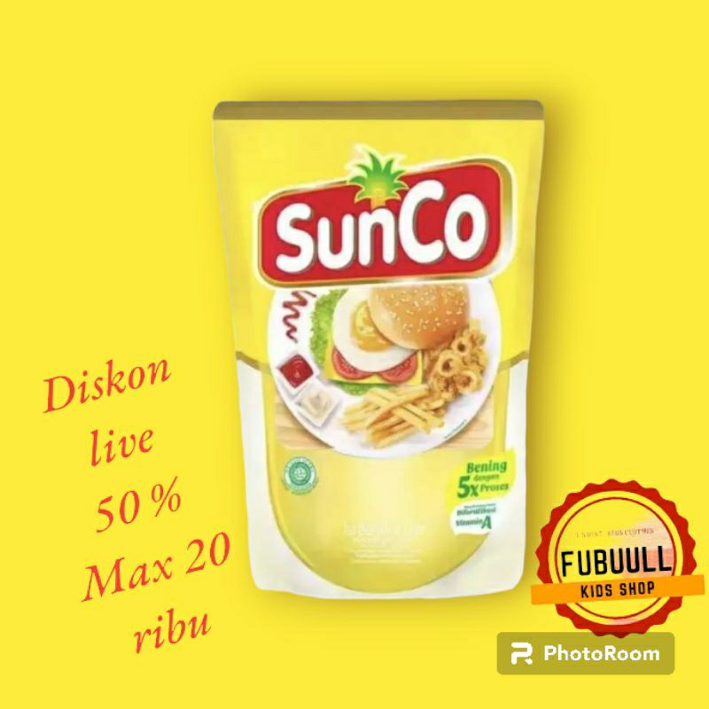 

MINYAK GORENG SUNCOO 2 LITER( 2000ML)