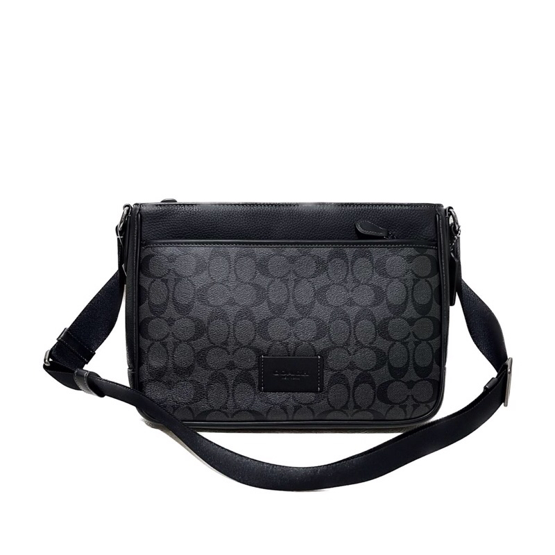 TAS SELEMPANG BRANDED PRIA ORIGINAL - Coach CH078 District Crossbody Bag