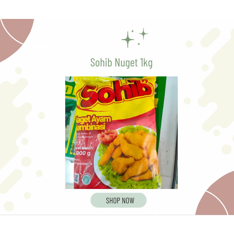 

Sohib Nugget ayam 1kg