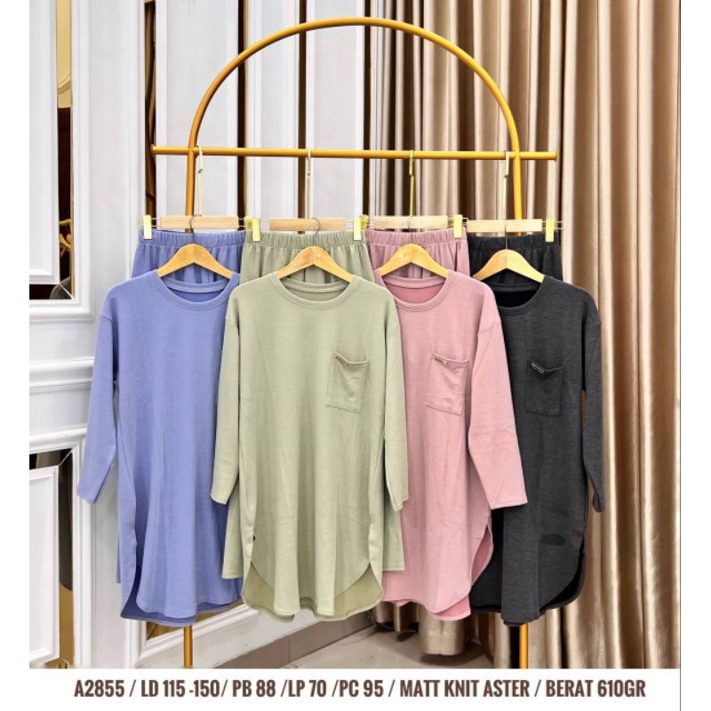 Oneset tunik knit Aster