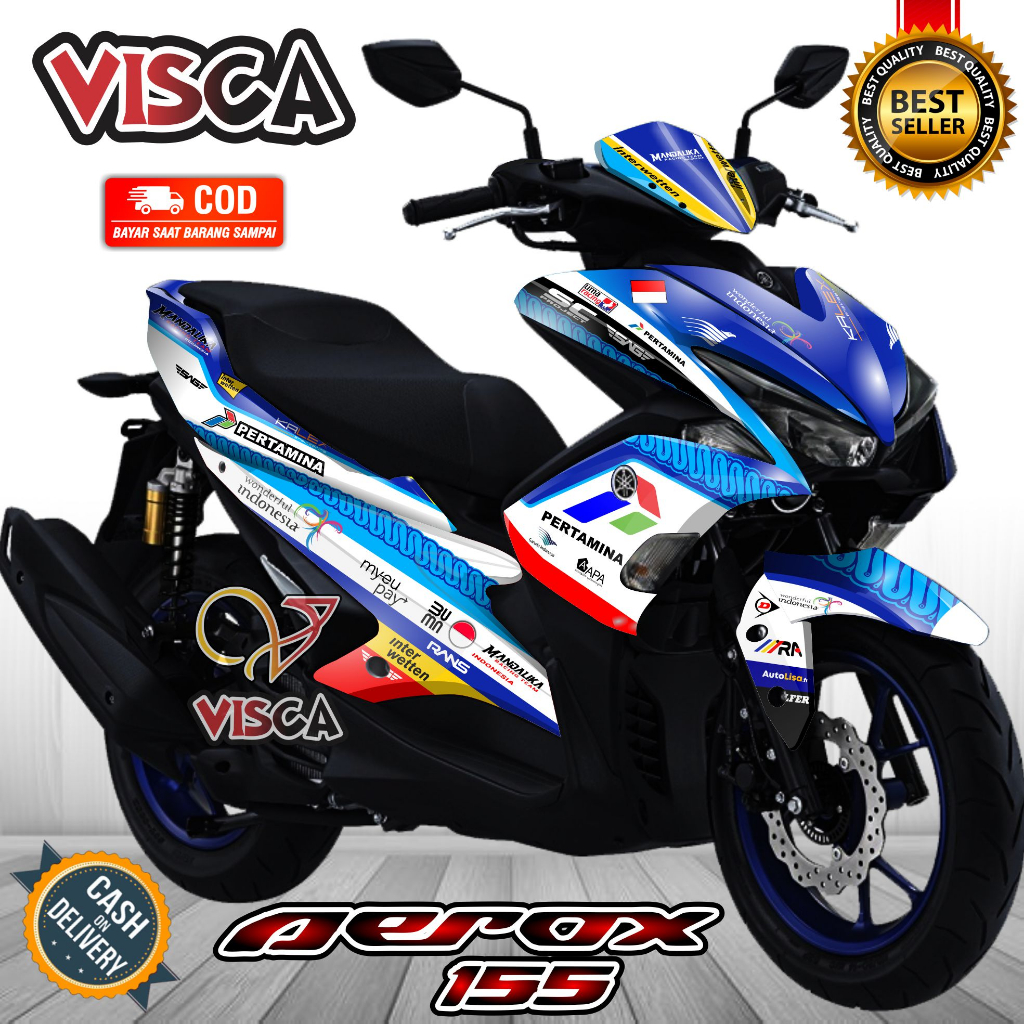 Decal Aerox 155 Old Full Body Stiker Aerox 155 Old Keren Striping Aerox 155 Old Variasi Decal Hologr