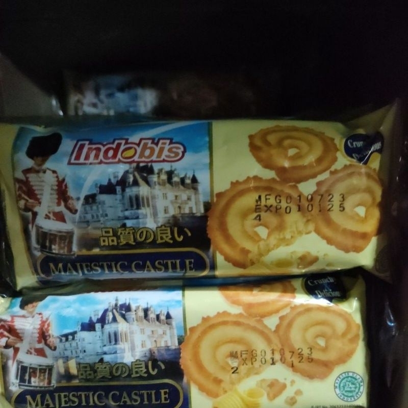 

indobis butter cookies kukis rasa mentega