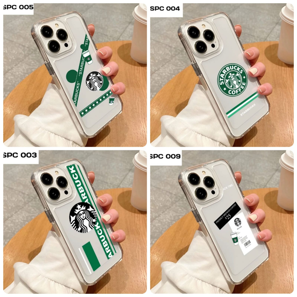 CASE AIRBAG MOTIF STARBUCKS SAMSUNG A73 5G A72 A70 A70S J7 PRIME J2 PRIME - BD
