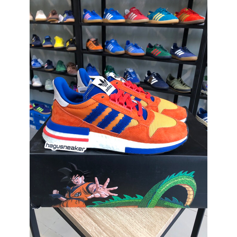 ADIDAS ZX500 DRAGON BALL Z SON GOKU HAGUSNEAKER 100% ORIGINAL 