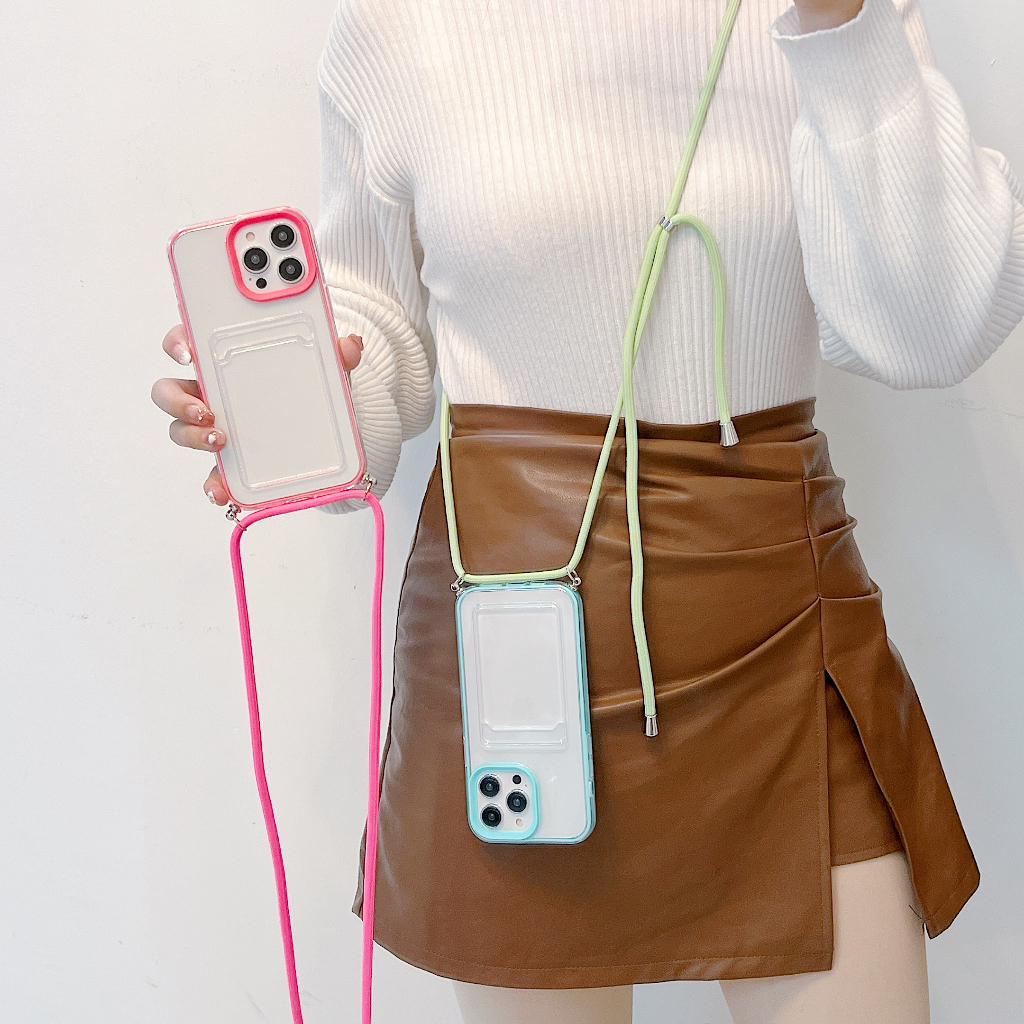 NEW 3IN1 POCKET MONEY WALLET SLING LANYARD CASE SAMSUNG A32 A33 A22 M22 M32 A02S M02S A03S A51 A52 A