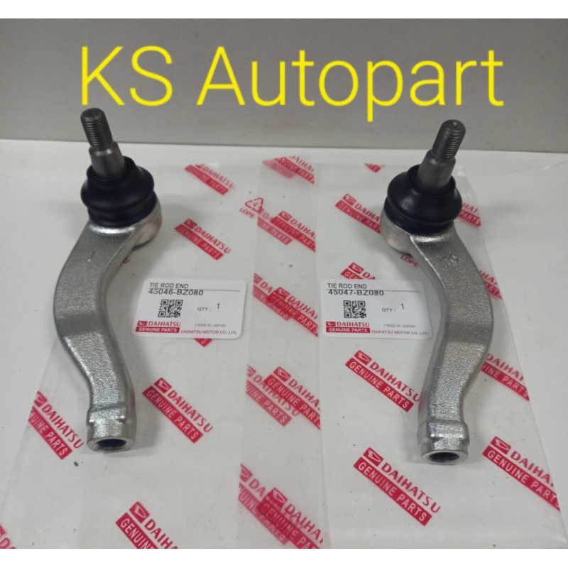 Tierod tierod tie rod daihatsu grand max grandmax asli 1set