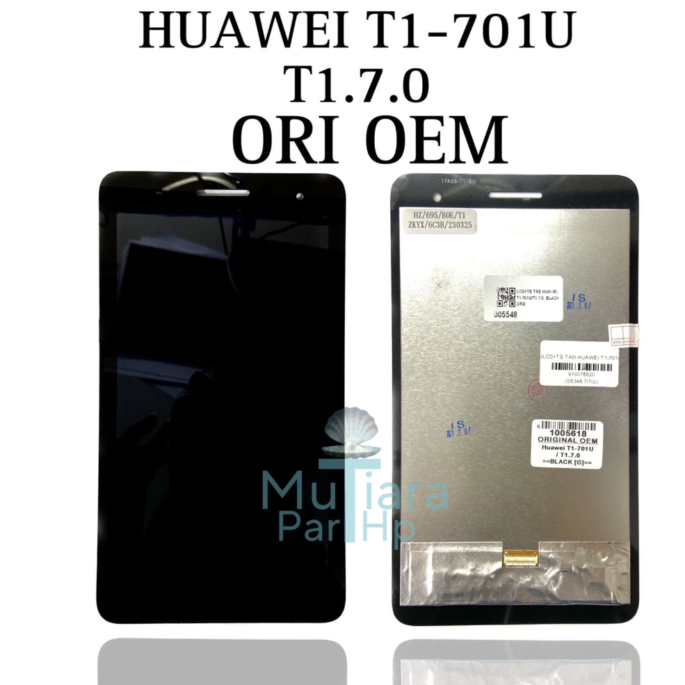 original oem LCD Touchscreen Fullset Huawei Tab Tablet 7.0 inch Mediapad T1-701U - Tab T1-701UA - T1