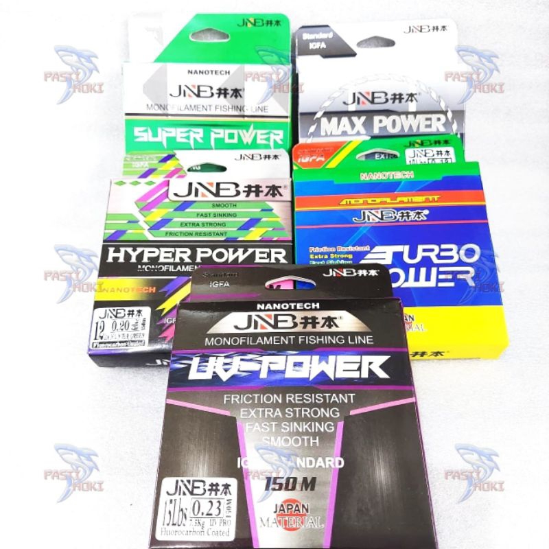 Senar pancing JNB Super Power●Max Power●Uv Power●Turbo Power