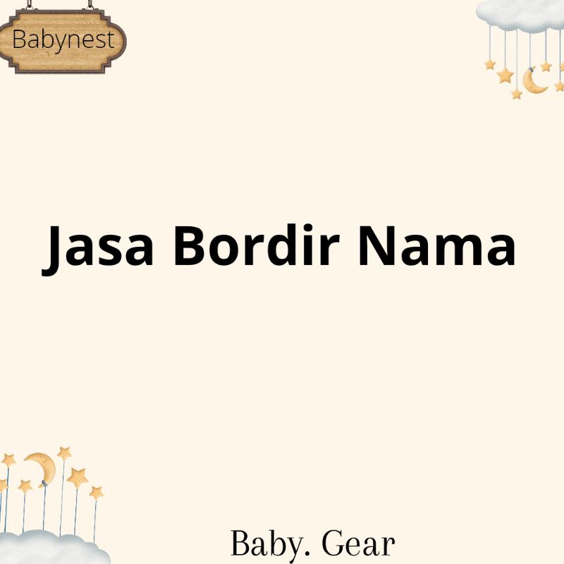 jasa bordir Nama