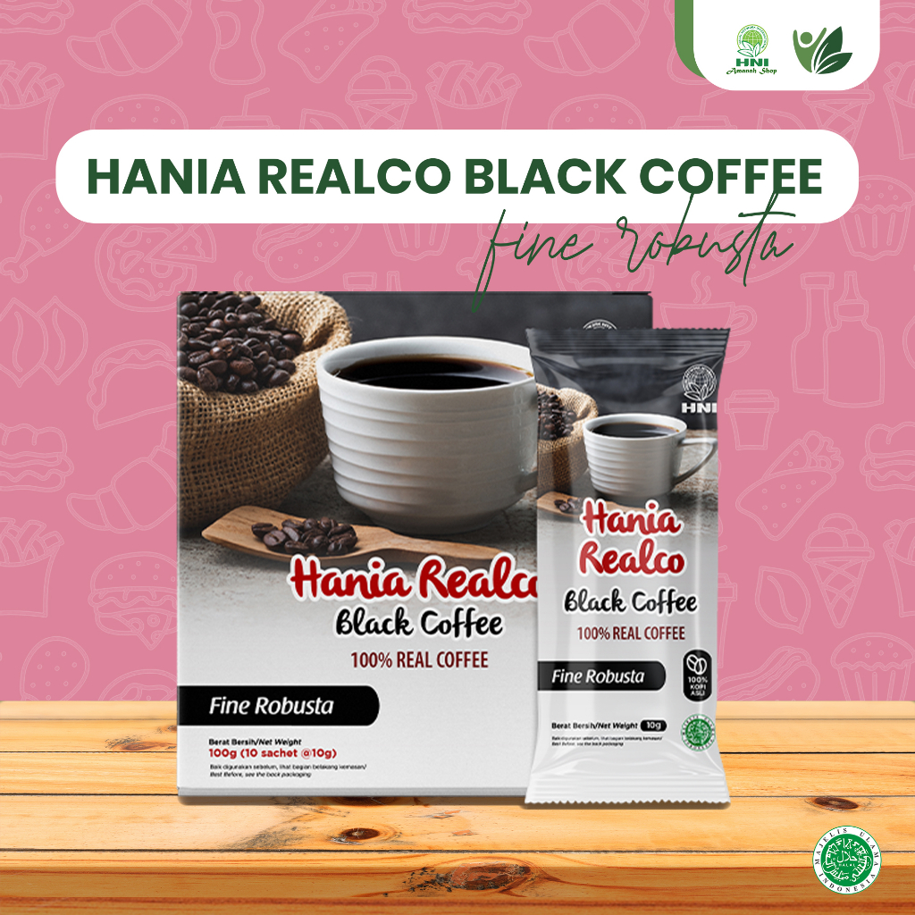

Hania Realco Black Coffee HNI HPAI - Fine Robusta
