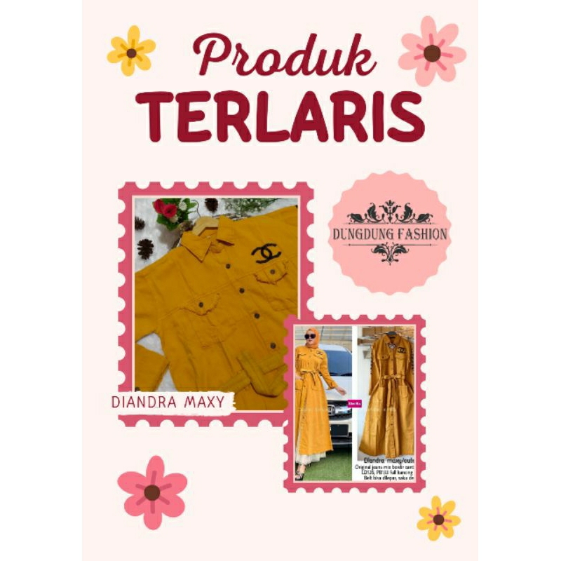 GAMIS MIDI DRESS JEANS WANITA TERBARU / GAMIS JEANS JUMBO WANITA