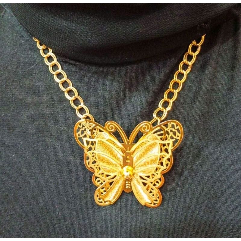 Kalung Fashion Perhiasan Xuping Emas Hongkong 24K