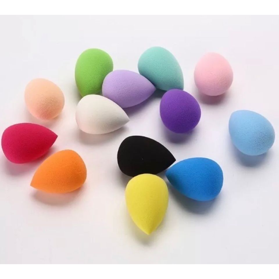 MM Beauty Blender Tear Drop Egg Spons Make Up colorfull Sponge Telur Alat Kosmetik Spons Telor