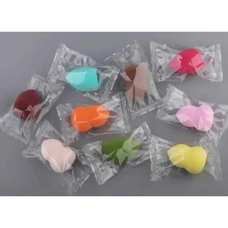 MM Beauty Blender Tear Drop Egg Spons Make Up colorfull Sponge Telur Alat Kosmetik Spons Telor