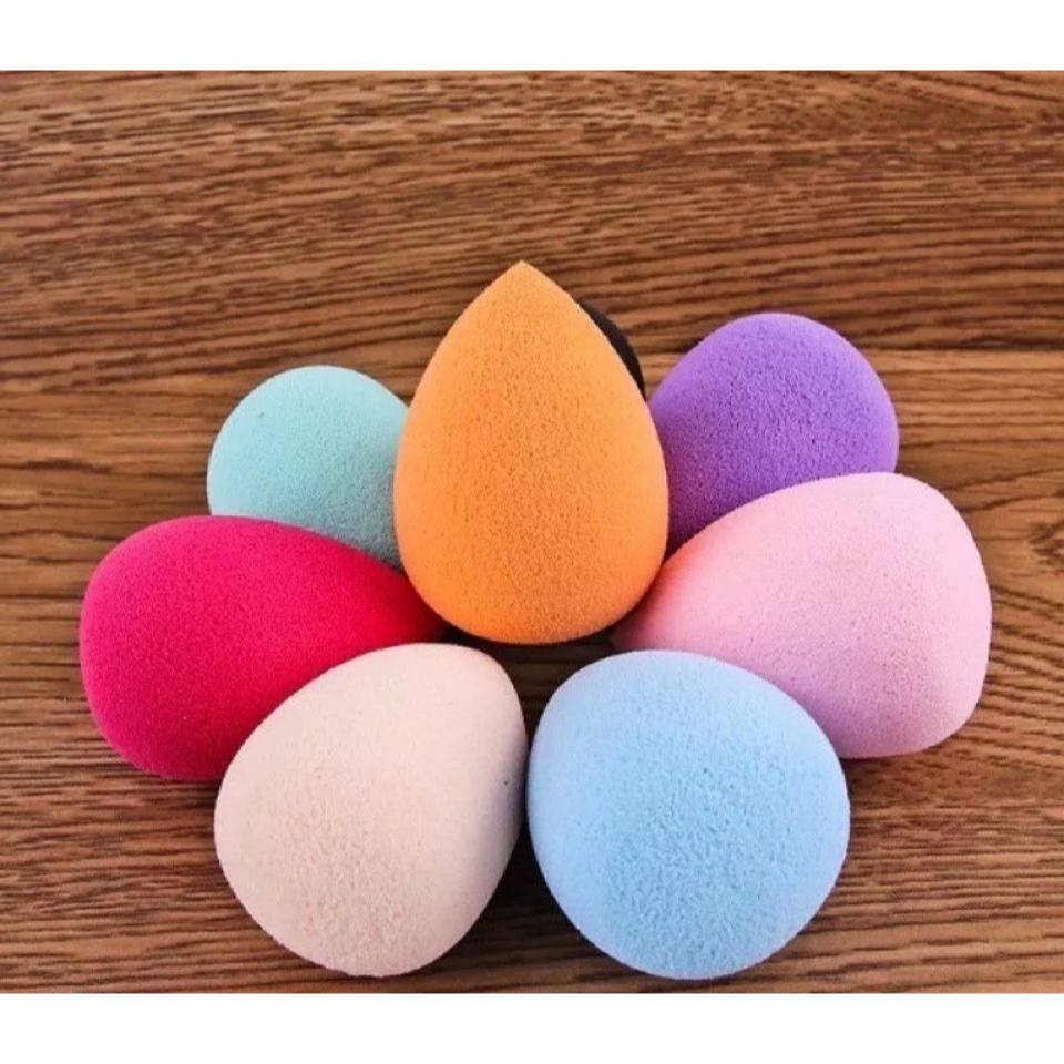 MM Beauty Blender Tear Drop Egg Spons Make Up colorfull Sponge Telur Alat Kosmetik Spons Telor