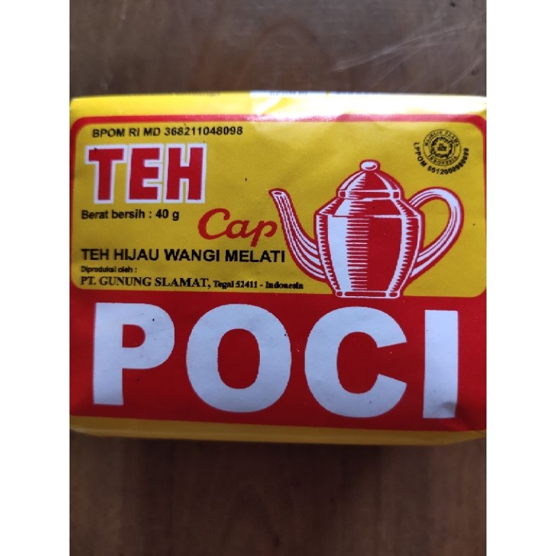 

TEH CAP POCI/TEH HIJAU WANGI MELATI 40g