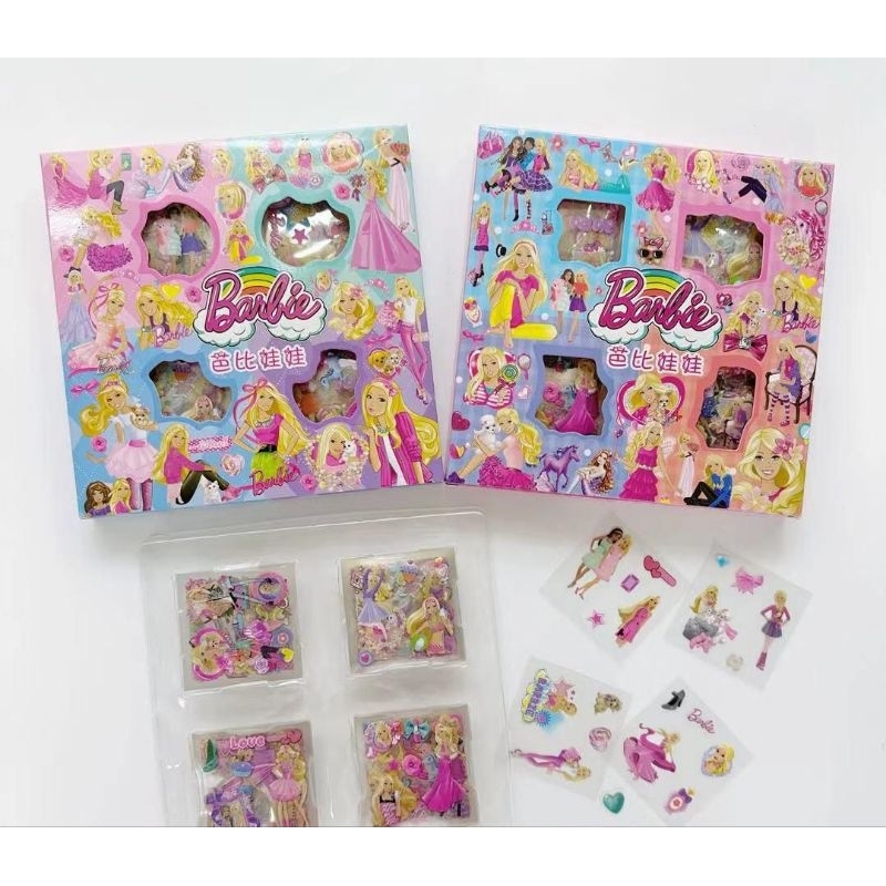 

sticker box barbie isi 100 pcs