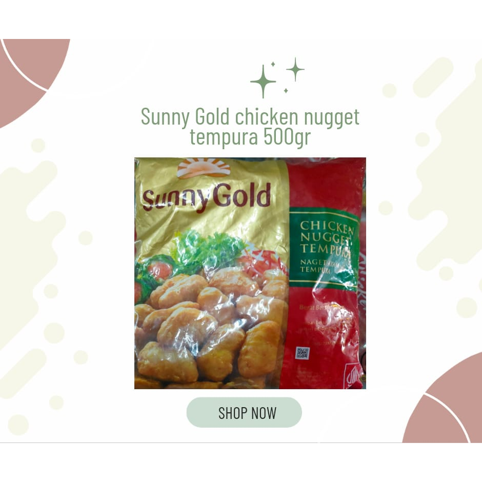

SunnyGold Nuget Tempura 500 gr