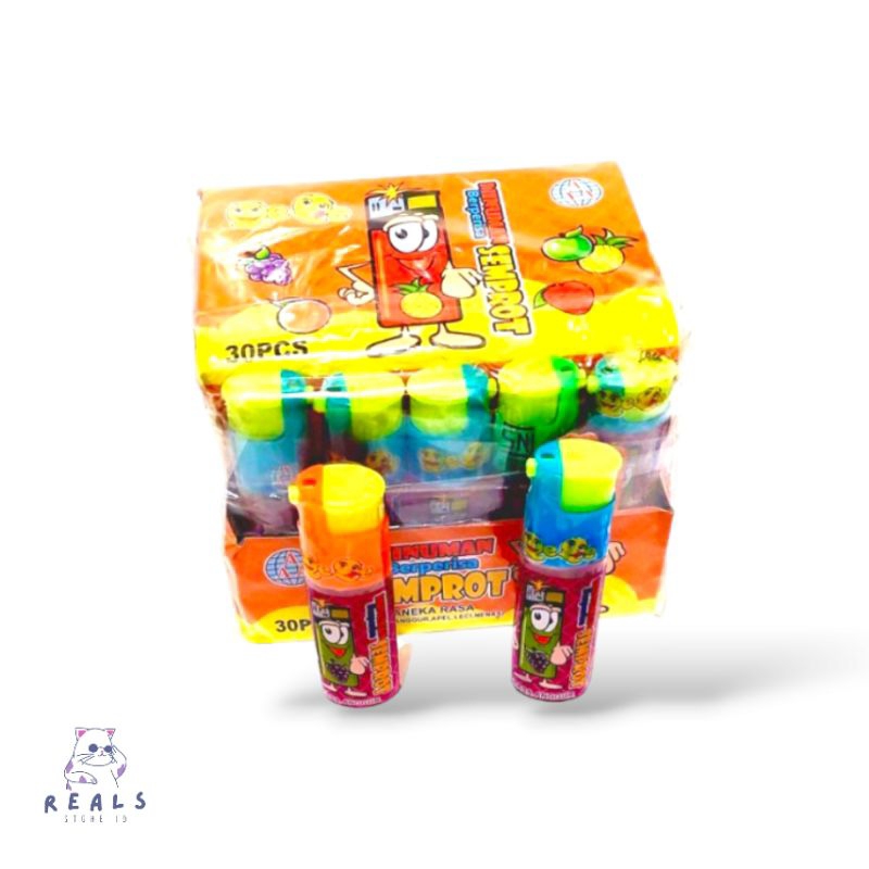 Permen Semprot Aneka rasa bentuk korek / Pack isi 30pcs