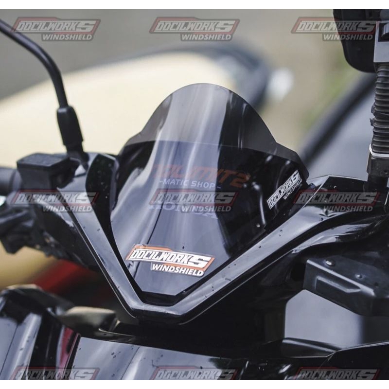 Visor Vario 160 CBS (Free double tip)