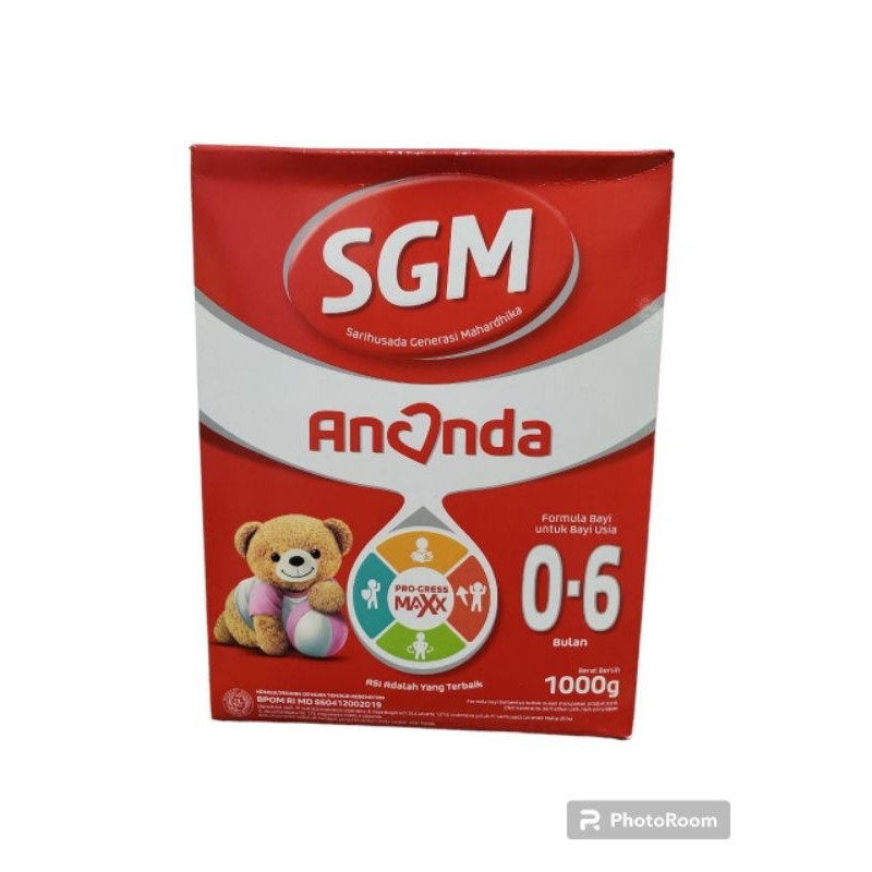 Susu SGM Ananda 0-6bulan 1000gram