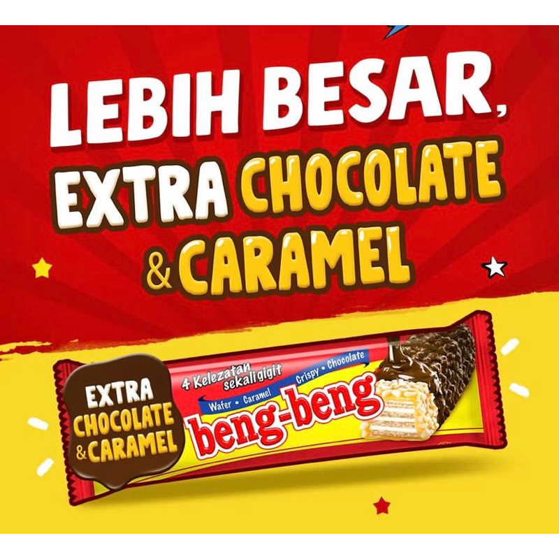 

COKLAT BENG BENG WAFER CHOCOLATE & CARAMEL 1 BOX