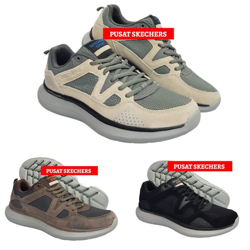 SKECHERS QUANTUM WALKER SPORT / SEPATU SKECHERS PRIA QUANTUM WALKER MADE IN VIETNAM