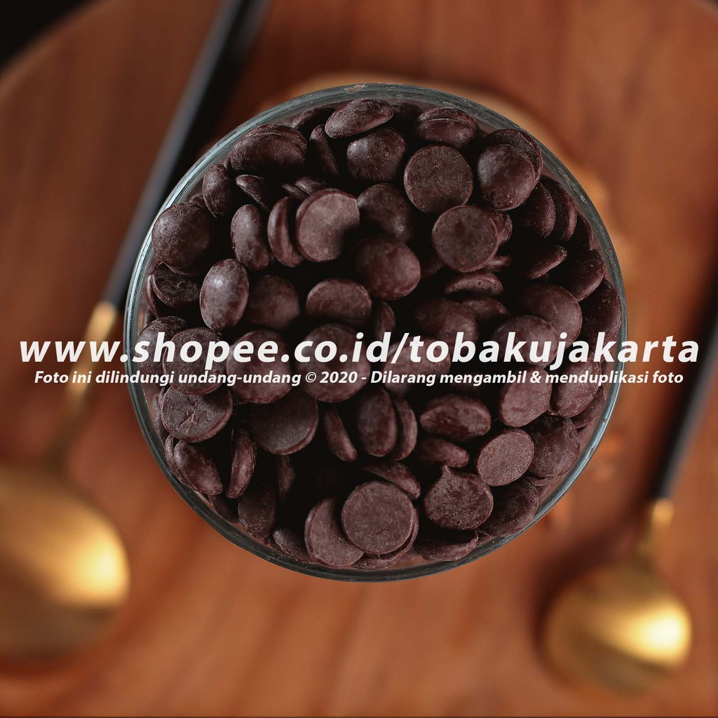 

Callebaut 60% Chocolate Dark Cokelat 100gr Couverture Coin Baking