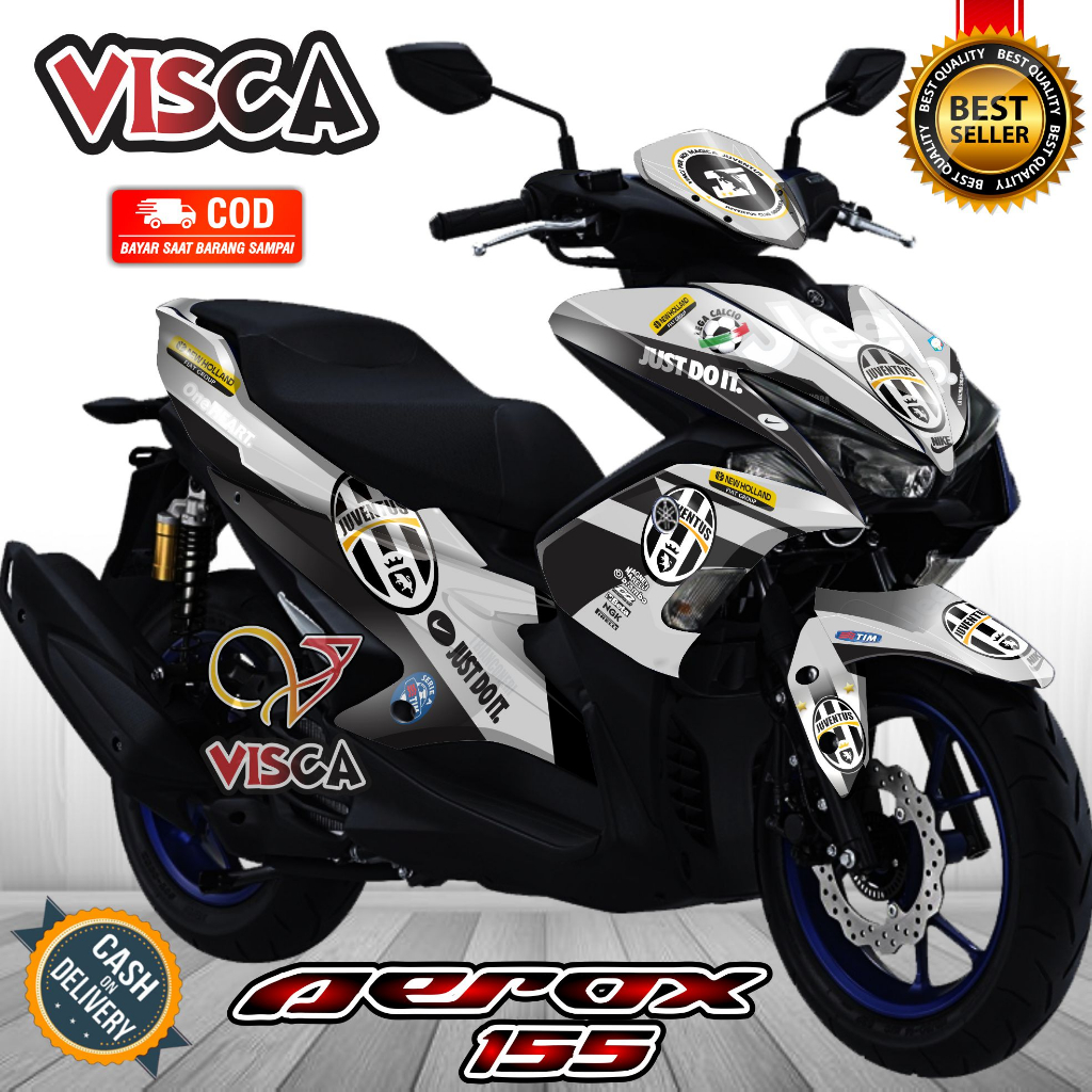 Decal Aerox 155 Old Full Body Stiker Aerox 155 Old Keren Striping Aerox 155 Old Variasi Decal Hologr
