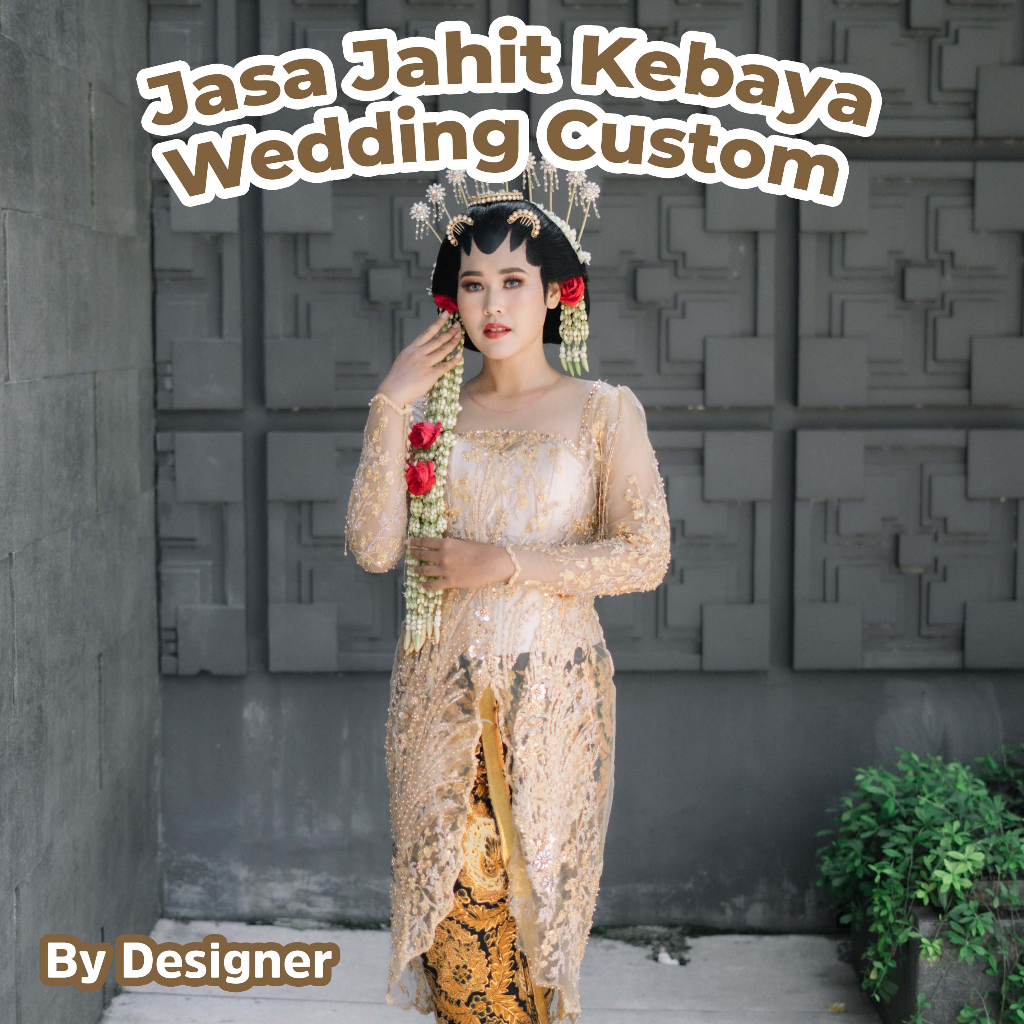 Jasa Jahit Kebaya Wedding Custom