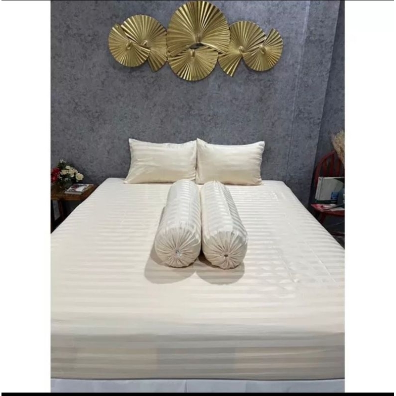 seprei dan bedcover set bahan Esra 6 kaki