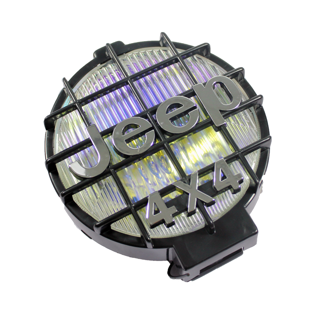 Fog Lamp 6" AN-297 + Jaring 4x4 Jeep Pelangi, Fog Lamp Mobil, Lampu Kabut, Lampu Penerangan Mobil, L
