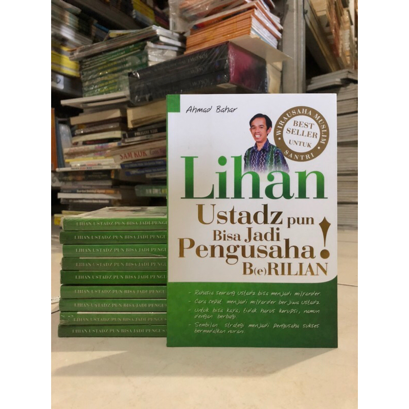( PROMO BUKU MURAH ORIGINAL ) BUKU AGAMA ISLAM / BACAAN ISLAM / LIHAN USTADZ PUN BISA JADI PENGUSAHA