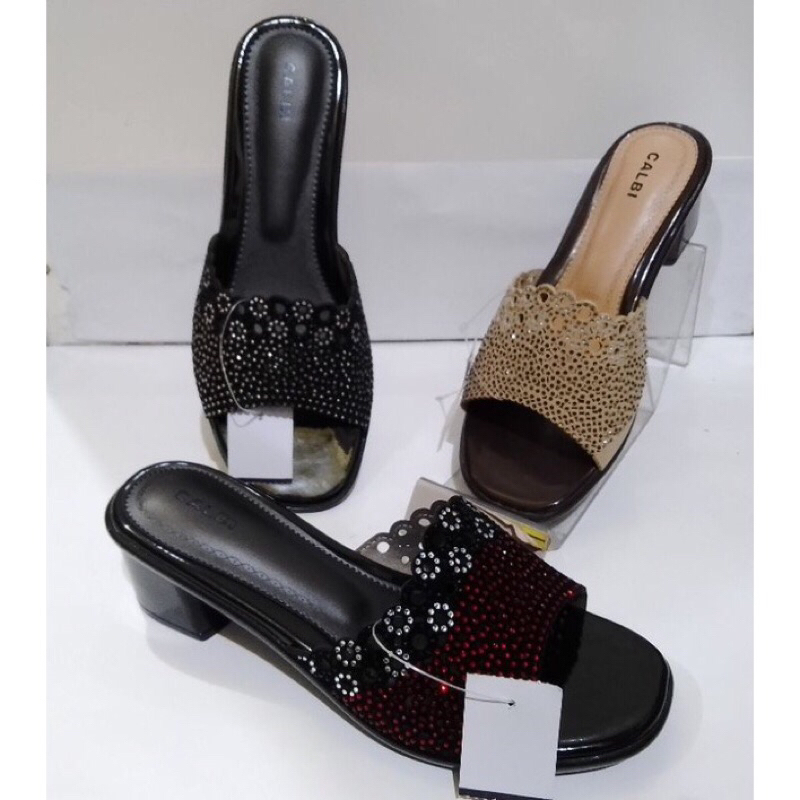 Sandal calbi wanita TQX1930 produk 100% original