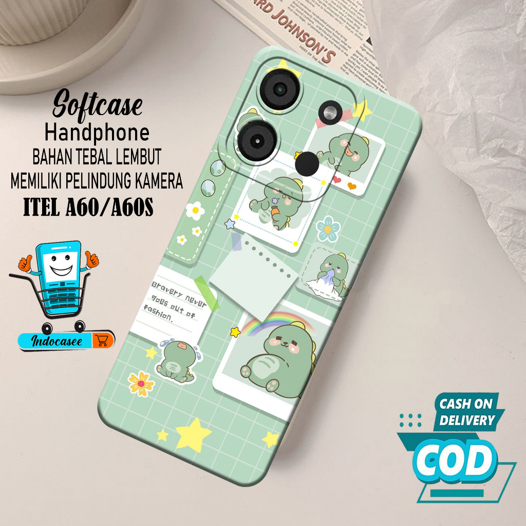 Case Hp ITEL A60/A60S 2023 - Softcase ITEL A60/A60S 2023 Terbaru - Casing ITEL A60/A60S 2023 - Kesin