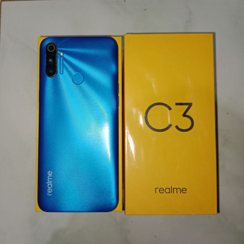 Realme C3 Second Ram 3/32 Fullset Ori