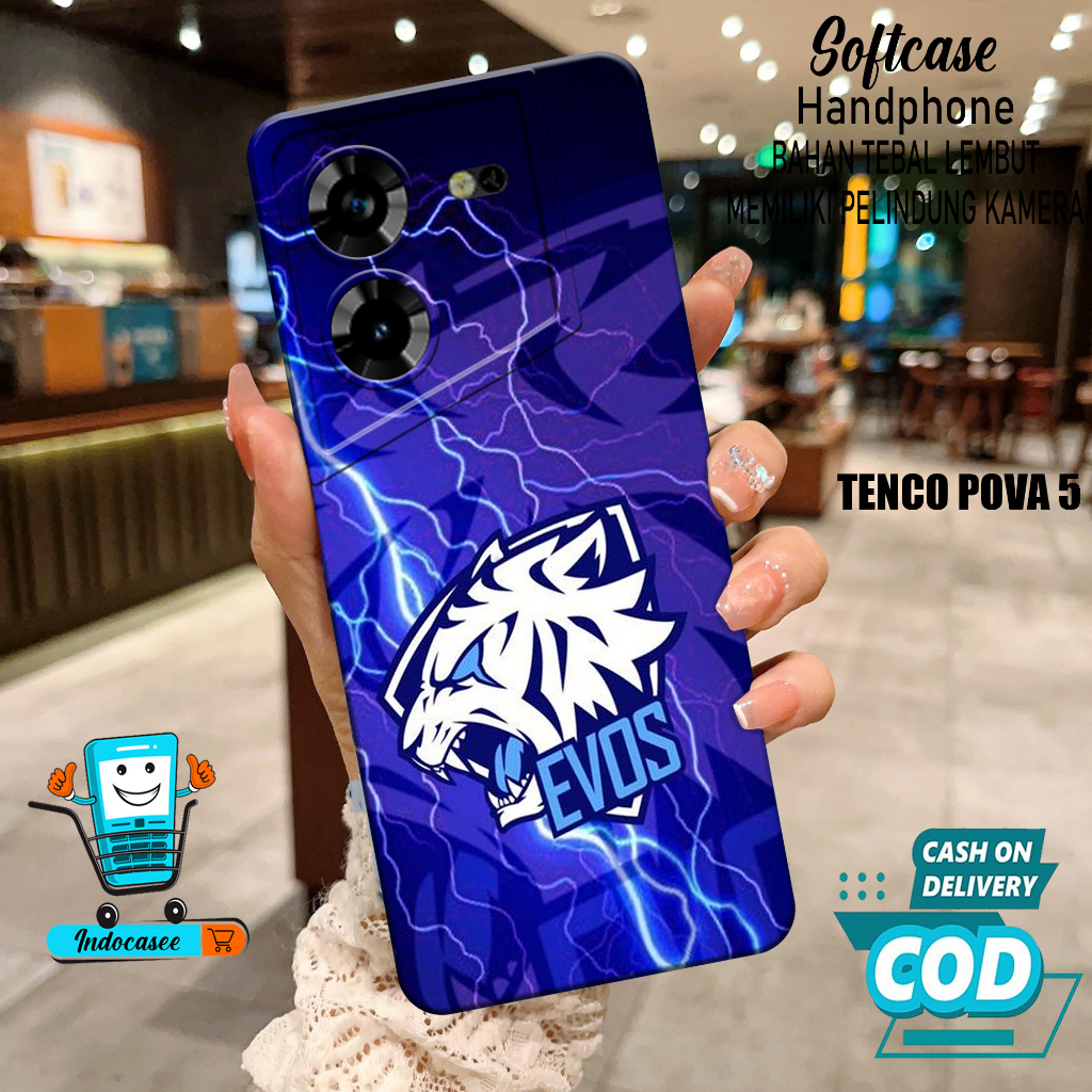 Case Hp TECNO POVA 5 2023 - Softcase TECNO POVA 5 2023 Terbaru - Casing TECNO POVA 5 2023 - Kesing T