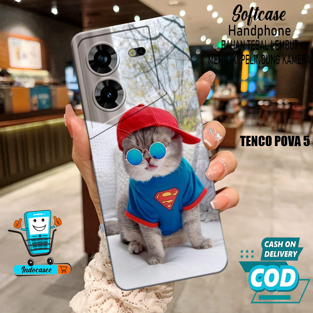 Case Hp TECNO POVA 5 2023 - Softcase TECNO POVA 5 2023 Terbaru - Casing TECNO POVA 5 2023 - Kesing T
