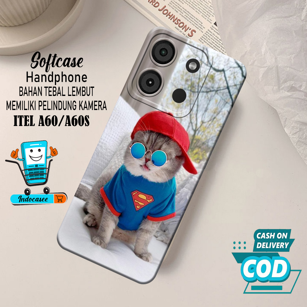 Case Hp ITEL A60/A60S 2023 - Softcase ITEL A60/A60S 2023 Terbaru - Casing ITEL A60/A60S 2023 - Kesin