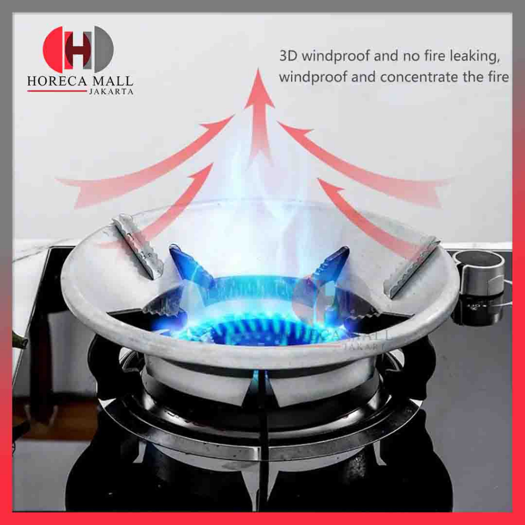 Okela - Alas Tatakan Gas Tungku Kompor Alumunium Cover Kompor Gas Anti Angin  Alas Kompor Alumunium 