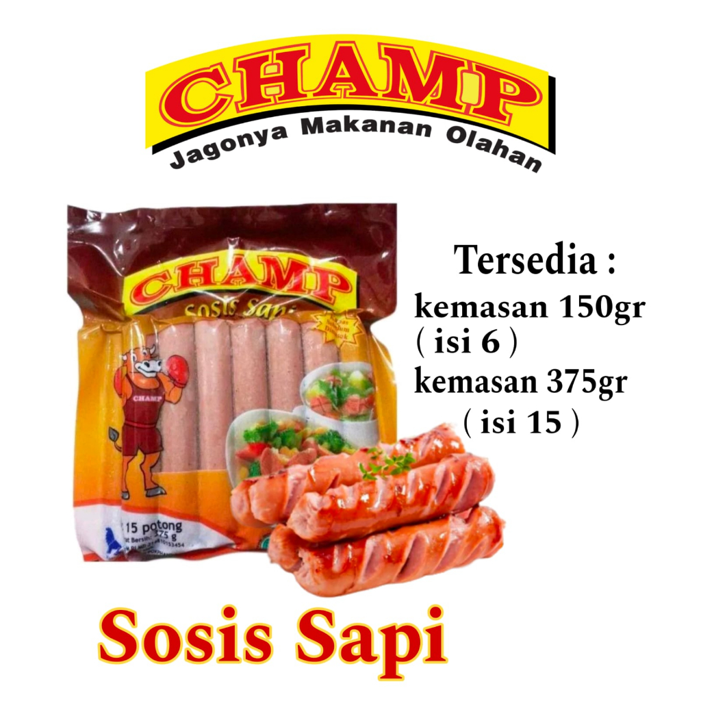 

Champ Sosis Daging Sapi