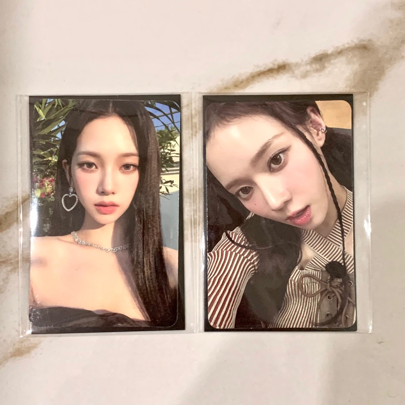 [ready stock] pc bene 100k won karina giselle winter official aespa drama city my world md