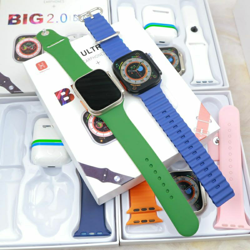 SMARTWATCH i8 ULTRA FREE EARPHONE TWS BLUETOOTH